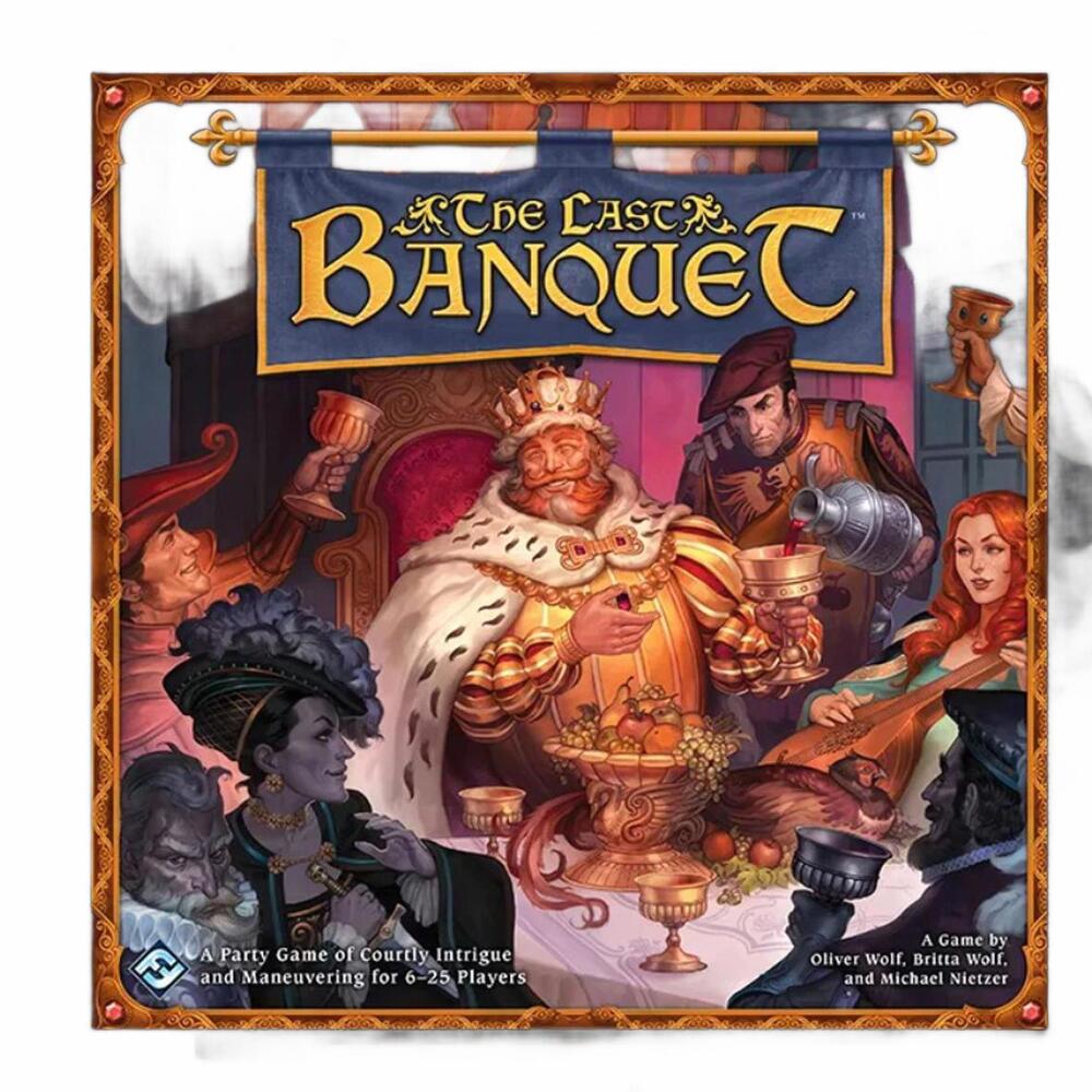 The Last Banquet Board Game / Strategy and Intrigue for 6-12 Players / EUC